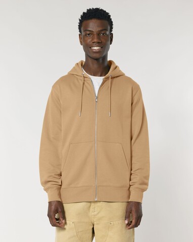 Cultivator 2.0 - Der Iconic Unisex-Zip-Hoodie - Latte - XXS bedrucken, Art.-Nr. STSU179C1122S