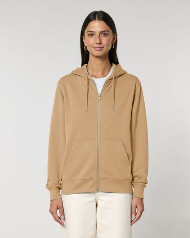 Cultivator 2.0 - Der Iconic Unisex-Zip-Hoodie - Latte - XL bedrucken, Art.-Nr. STSU179C1121X