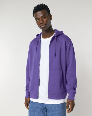 Cultivator 2.0 - Der Iconic Unisex-Zip-Hoodie - Purple Love - S bedrucken, Art.-Nr. STSU179C1151S