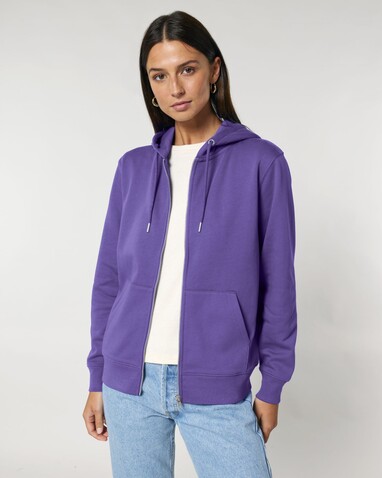 Cultivator 2.0 - Der Iconic Unisex-Zip-Hoodie - Purple Love - L bedrucken, Art.-Nr. STSU179C1151L