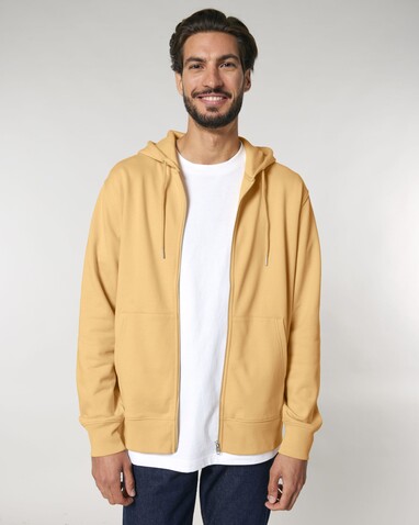 Cultivator 2.0 - Der Iconic Unisex-Zip-Hoodie - Nispero - M bedrucken, Art.-Nr. STSU179C1421M