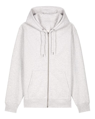 Cultivator 2.0 - Der Iconic Unisex-Zip-Hoodie - Cool Heather Grey - 3XL bedrucken, Art.-Nr. STSU179C1463X