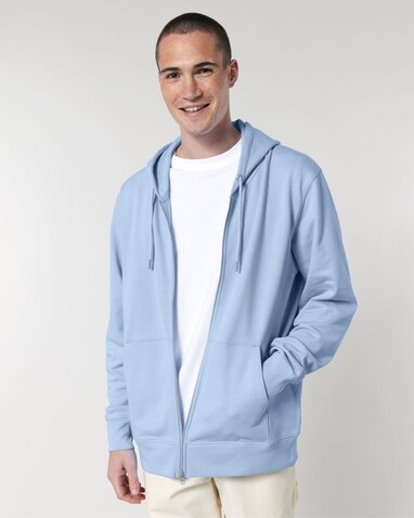Cultivator 2.0 - Der Iconic Unisex-Zip-Hoodie - Blue Soul - XXS bedrucken, Art.-Nr. STSU179C1492S