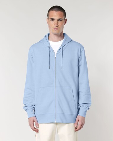 Cultivator 2.0 - Der Iconic Unisex-Zip-Hoodie - Blue Soul - XL bedrucken, Art.-Nr. STSU179C1491X