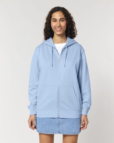 Cultivator 2.0 - Der Iconic Unisex-Zip-Hoodie - Blue Soul - S bedrucken, Art.-Nr. STSU179C1491S