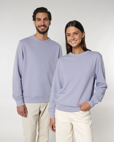 Matcher - Das Rundhals-Unisex-Sweatshirt aus French Terry - Lavender - L bedrucken, Art.-Nr. STSU799C0631L