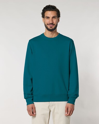 Matcher - Das Rundhals-Unisex-Sweatshirt aus French Terry - Ocean Depth - M bedrucken, Art.-Nr. STSU799C7101M