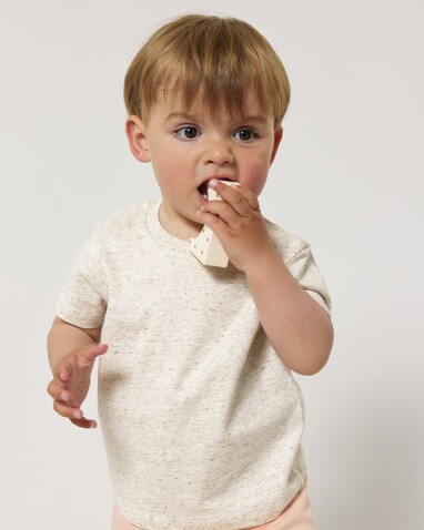 Baby Creator - Das Iconic Baby-T-Shirt - Eco Heather - 18-24 m/86-92cm bedrucken, Art.-Nr. STTB918C147B4