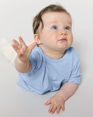 Baby Creator - Das Iconic Baby-T-Shirt - Blue Soul - 0-6 m/56-68cm bedrucken, Art.-Nr. STTB918C149B1