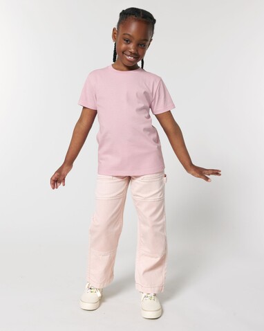Mini Creator 2.0 - Das Iconic Kinder-T-Shirt - Cotton Pink - 7-8/122-128cm bedrucken, Art.-Nr. STTK184C00507