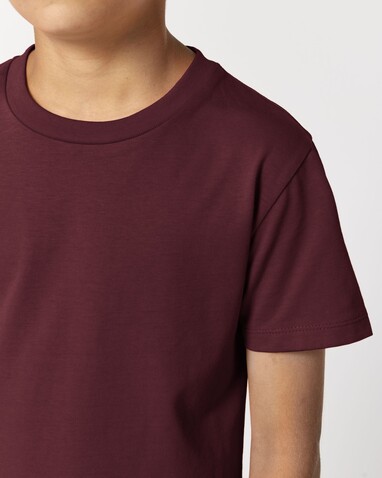 Mini Creator 2.0 - Das Iconic Kinder-T-Shirt - Burgundy - 12-13/152-158cm bedrucken, Art.-Nr. STTK184C24412