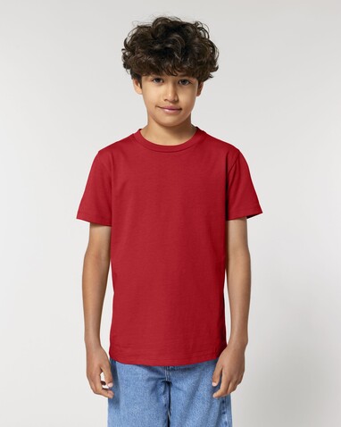 Mini Creator 2.0 - Das Iconic Kinder-T-Shirt - Red - 12-13/152-158cm bedrucken, Art.-Nr. STTK184C00412