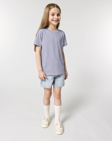 Mini Creator 2.0 - Das Iconic Kinder-T-Shirt - Lavender - 9-11/134-146cm bedrucken, Art.-Nr. STTK184C06309