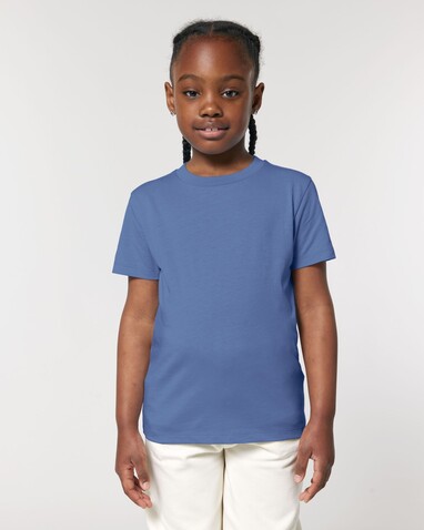 Mini Creator 2.0 - Das Iconic Kinder-T-Shirt - Bright Blue - 7-8/122-128cm bedrucken, Art.-Nr. STTK184C05307