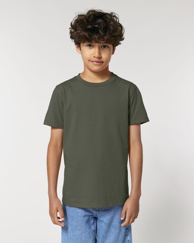 Mini Creator 2.0 - Das Iconic Kinder-T-Shirt - Khaki - 3-4/98-104cm bedrucken, Art.-Nr. STTK184C22303