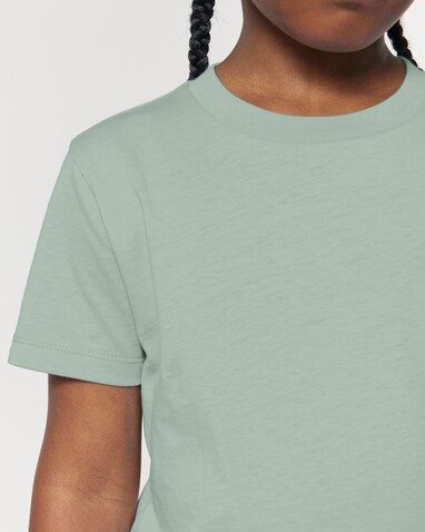 Mini Creator 2.0 - Das Iconic Kinder-T-Shirt - Aloe - 9-11/134-146cm bedrucken, Art.-Nr. STTK184C08909