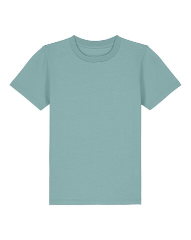 Mini Creator 2.0 - Das Iconic Kinder-T-Shirt - Teal Monstera - 3-4/98-104cm bedrucken, Art.-Nr. STTK184C06003