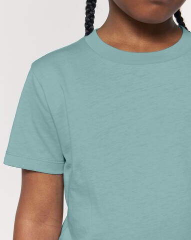 Mini Creator 2.0 - Das Iconic Kinder-T-Shirt - Teal Monstera - 12-13/152-158cm bedrucken, Art.-Nr. STTK184C06012