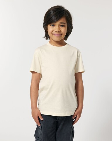 Mini Creator 2.0 - Das Iconic Kinder-T-Shirt - Natural Raw - 3-4/98-104cm bedrucken, Art.-Nr. STTK184C05403
