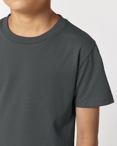 Mini Creator 2.0 - Das Iconic Kinder-T-Shirt - Anthracite - 5-6/110-116cm bedrucken, Art.-Nr. STTK184C25305