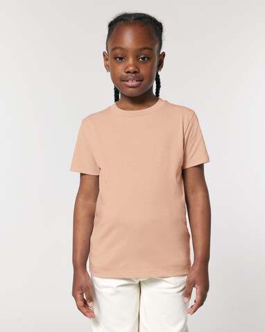 Mini Creator 2.0 - Das Iconic Kinder-T-Shirt - Fraiche Peche - 9-11/134-146cm bedrucken, Art.-Nr. STTK184C10109