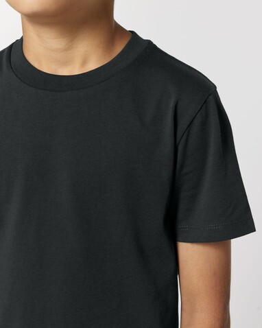 Mini Creator 2.0 - Das Iconic Kinder-T-Shirt - Black - 7-8/122-128cm bedrucken, Art.-Nr. STTK184C00207