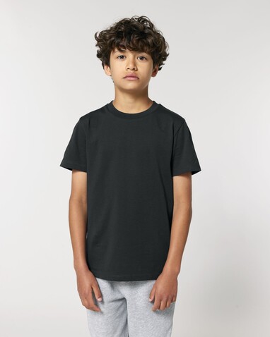 Mini Creator 2.0 - Das Iconic Kinder-T-Shirt - Black - 9-11/134-146cm bedrucken, Art.-Nr. STTK184C00209