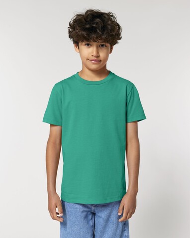 Mini Creator 2.0 - Das Iconic Kinder-T-Shirt - Go Green - 9-11/134-146cm bedrucken, Art.-Nr. STTK184C10009