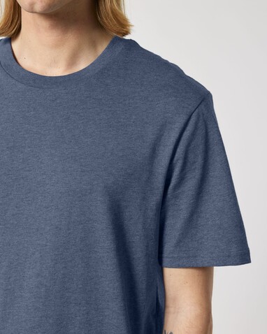 Creator 2.0 - Das Iconic Unisex-T-Shirt - Dark Heather Blue - M bedrucken, Art.-Nr. STTU169C6521M
