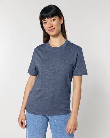 Creator 2.0 - Das Iconic Unisex-T-Shirt - Dark Heather Blue - 3XL bedrucken, Art.-Nr. STTU169C6523X