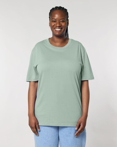 Creator 2.0 - Das Iconic Unisex-T-Shirt - Aloe - XXL bedrucken, Art.-Nr. STTU169C0892X