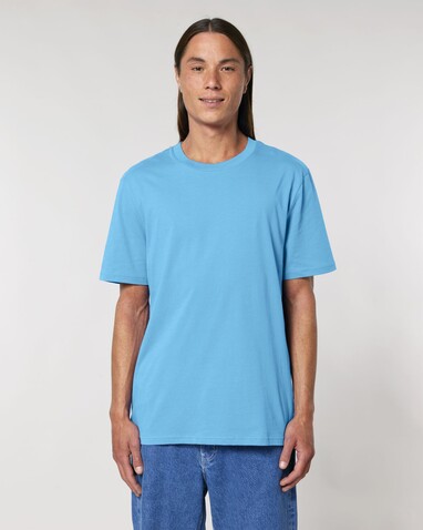 Creator 2.0 - Das Iconic Unisex-T-Shirt - Aqua Blue - S bedrucken, Art.-Nr. STTU169C1451S