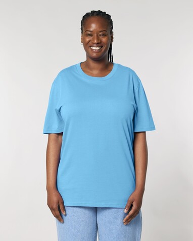 Creator 2.0 - Das Iconic Unisex-T-Shirt - Aqua Blue - XS bedrucken, Art.-Nr. STTU169C145XS