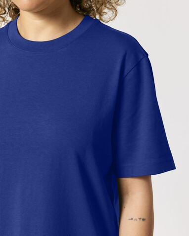 Sparker 2.0 - Das Relaxed Unisex-T-Shirt - Worker Blue - M bedrucken, Art.-Nr. STTU171C0881M