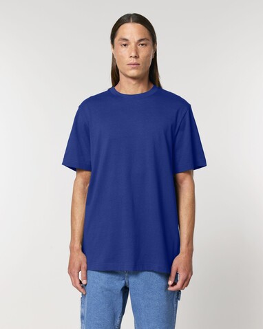 Sparker 2.0 - Das Relaxed Unisex-T-Shirt - Worker Blue - 3XL bedrucken, Art.-Nr. STTU171C0883X Sparker 2.0 - Das Relaxed Unisex-T-Shirt - Worker Blue - 3XL bedrucken, Art.-Nr. STTU171C0883X