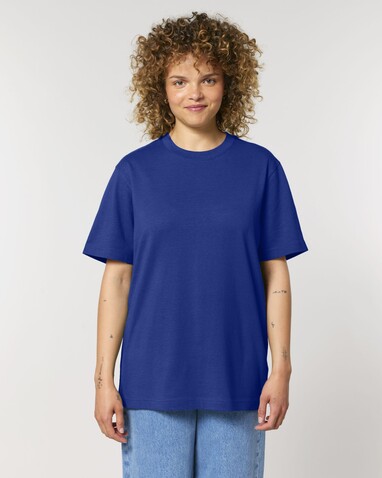Sparker 2.0 - Das Relaxed Unisex-T-Shirt - Worker Blue - M bedrucken, Art.-Nr. STTU171C0881M
