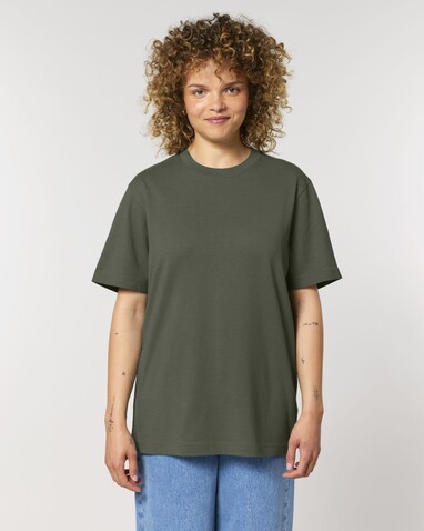 Sparker 2.0 - Das Relaxed Unisex-T-Shirt - Khaki - M bedrucken, Art.-Nr. STTU171C2231M