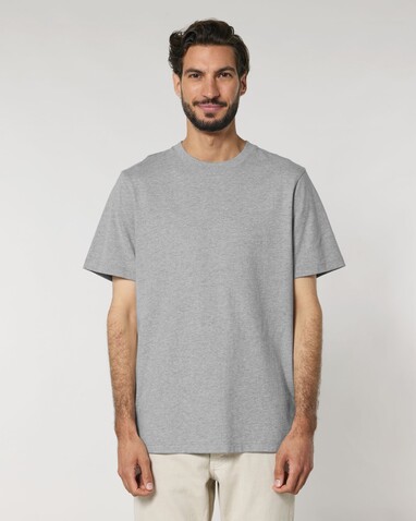 Sparker 2.0 - Das Relaxed Unisex-T-Shirt - Heather Grey - 3XL bedrucken, Art.-Nr. STTU171C2503X