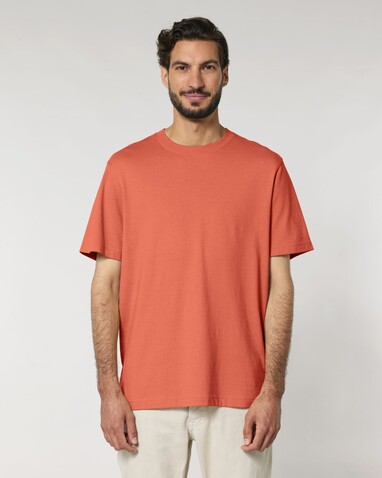Sparker 2.0 - Das Relaxed Unisex-T-Shirt - Fiesta - L bedrucken, Art.-Nr. STTU171C1431L