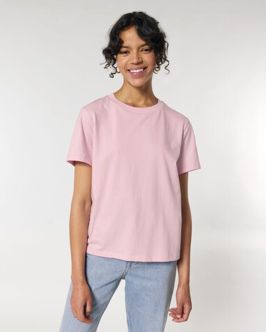 Stella Muser - Das Iconic Damen-T-Shirt - Cotton Pink - XL bedrucken, Art.-Nr. STTW172C0051X