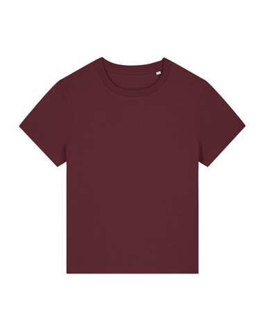 Stella Muser - Das Iconic Damen-T-Shirt - Burgundy - XS bedrucken, Art.-Nr. STTW172C244XS