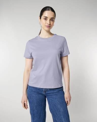 Stella Muser - Das Iconic Damen-T-Shirt - Lavender - M bedrucken, Art.-Nr. STTW172C0631M