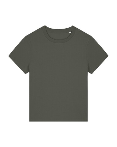 Stella Muser - Das Iconic Damen-T-Shirt - Khaki - XS bedrucken, Art.-Nr. STTW172C223XS
