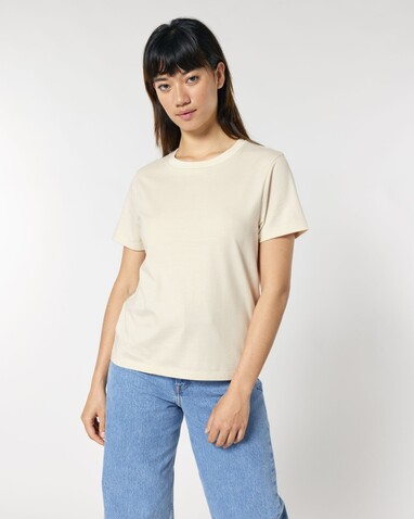 Stella Muser - Das Iconic Damen-T-Shirt - Natural Raw - S bedrucken, Art.-Nr. STTW172C0541S