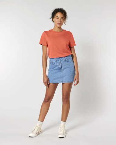 Stella Muser - Das Iconic Damen-T-Shirt - Fiesta - S bedrucken, Art.-Nr. STTW172C1431S