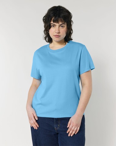 Stella Muser - Das Iconic Damen-T-Shirt - Aqua Blue - XL bedrucken, Art.-Nr. STTW172C1451X