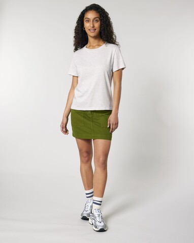 Stella Muser - Das Iconic Damen-T-Shirt - Cool Heather Grey - M bedrucken, Art.-Nr. STTW172C1461M
