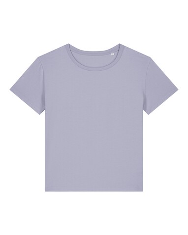 Stella Serena - Das Damen-T-Shirt mit weitem Rundhalsausschnitt - Lavender - XS bedrucken, Art.-Nr. STTW173C063XS