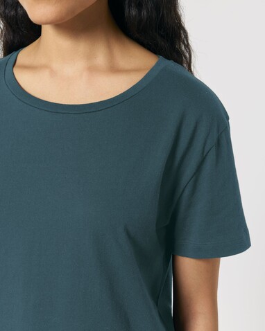 Stella Serena - Das Damen-T-Shirt mit weitem Rundhalsausschnitt - Stargazer - S bedrucken, Art.-Nr. STTW173C7021S Stella Serena - Das Damen-T-Shirt mit weitem Rundhalsausschnitt - Stargazer - S bedrucken, Art.-Nr. STTW173C7021S