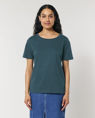 Stella Serena - Das Damen-T-Shirt mit weitem Rundhalsausschnitt - Stargazer - S bedrucken, Art.-Nr. STTW173C7021S Stella Serena - Das Damen-T-Shirt mit weitem Rundhalsausschnitt - Stargazer - S bedrucken, Art.-Nr. STTW173C7021S